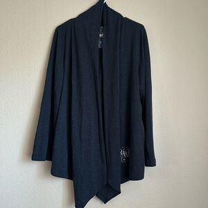 Lucky Brand Navy Blue Cardigan Medium